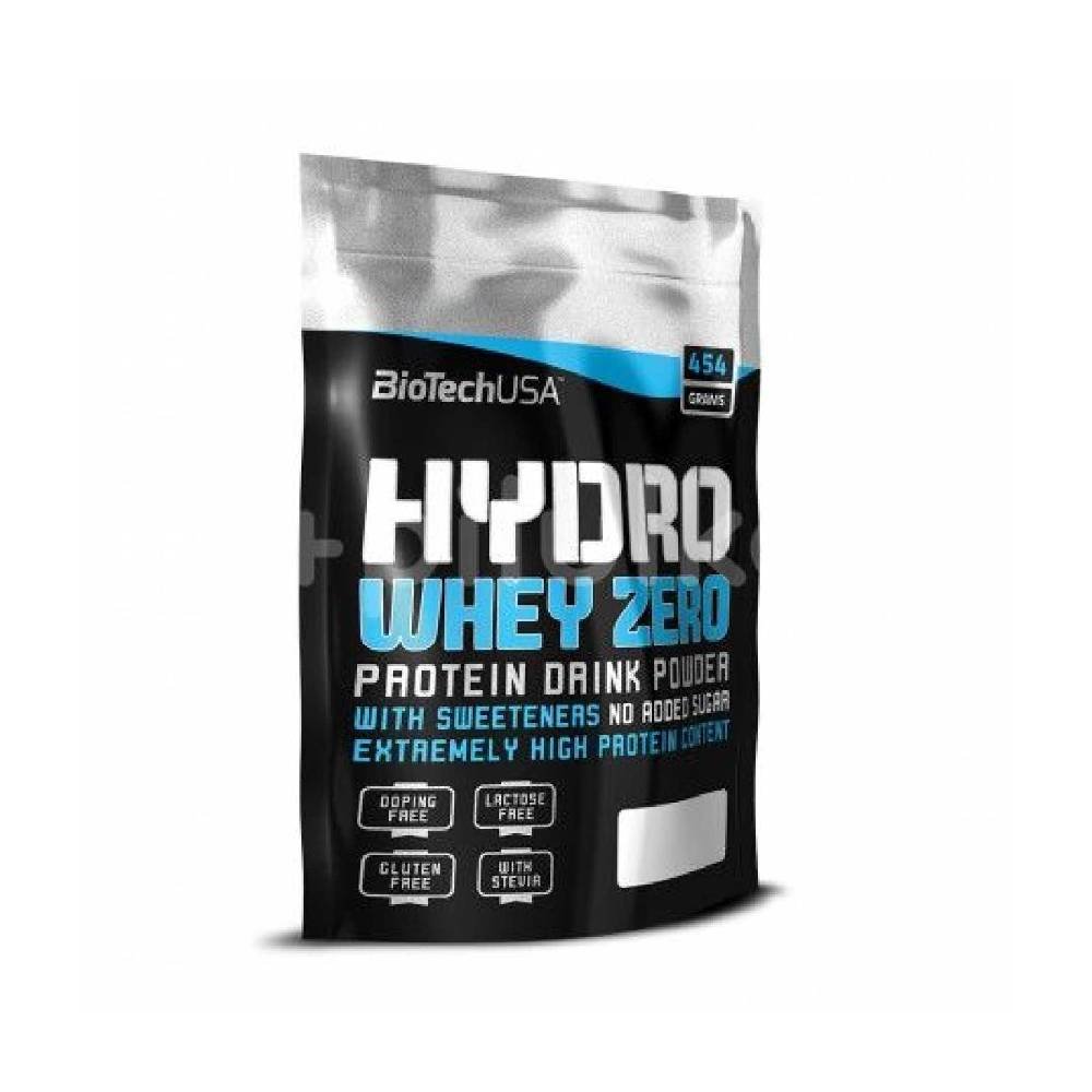 Black Friday - Reduceri Hydro Whey Zero 454g, pudra, Biotech USA, Hidrolizat proteic din zer Vanilla Promotie 2