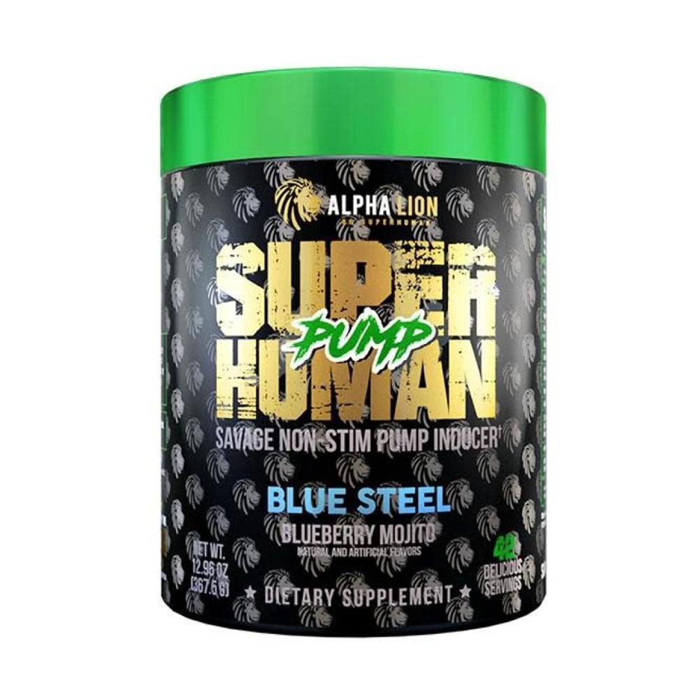 Pre-workout | Super Human Pump, pudra, 367g, Alpha Lion, Supliment alimentar pentru pompare 0