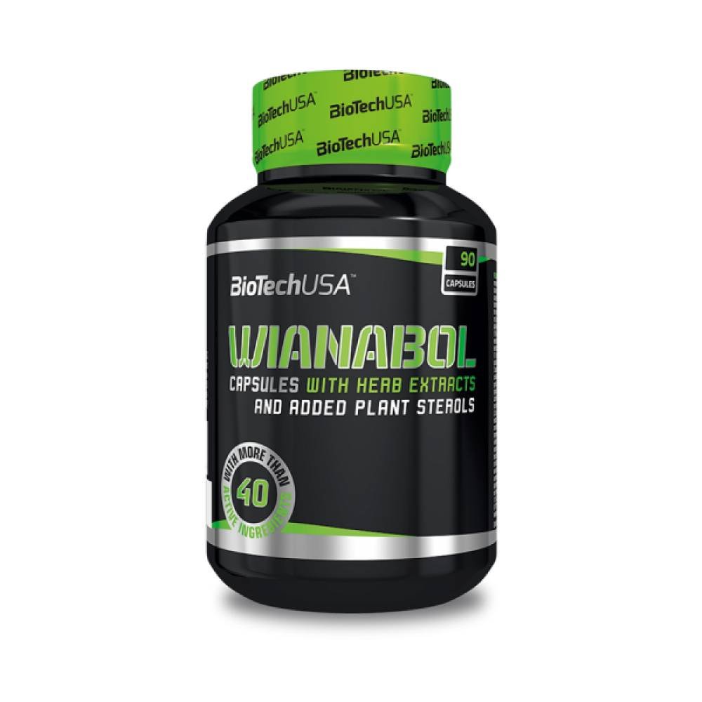 Cresterea masei musculare | Wianabol 90 capsule, Biotech USA, Supliment stimulator hormonal 1