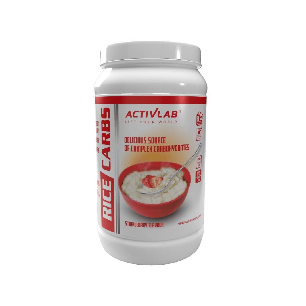 Activlab | Crema de orez Rice Carbs 1kg, pudra, Gust delicios 1