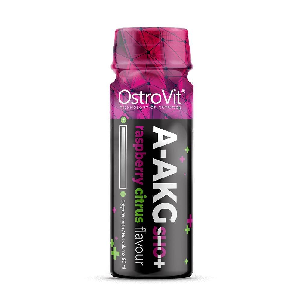 Black Friday - Reduceri A - AKG Shot, 80ml, Ostrovit, Oxid nitric Raspberry citrus Promotie 1