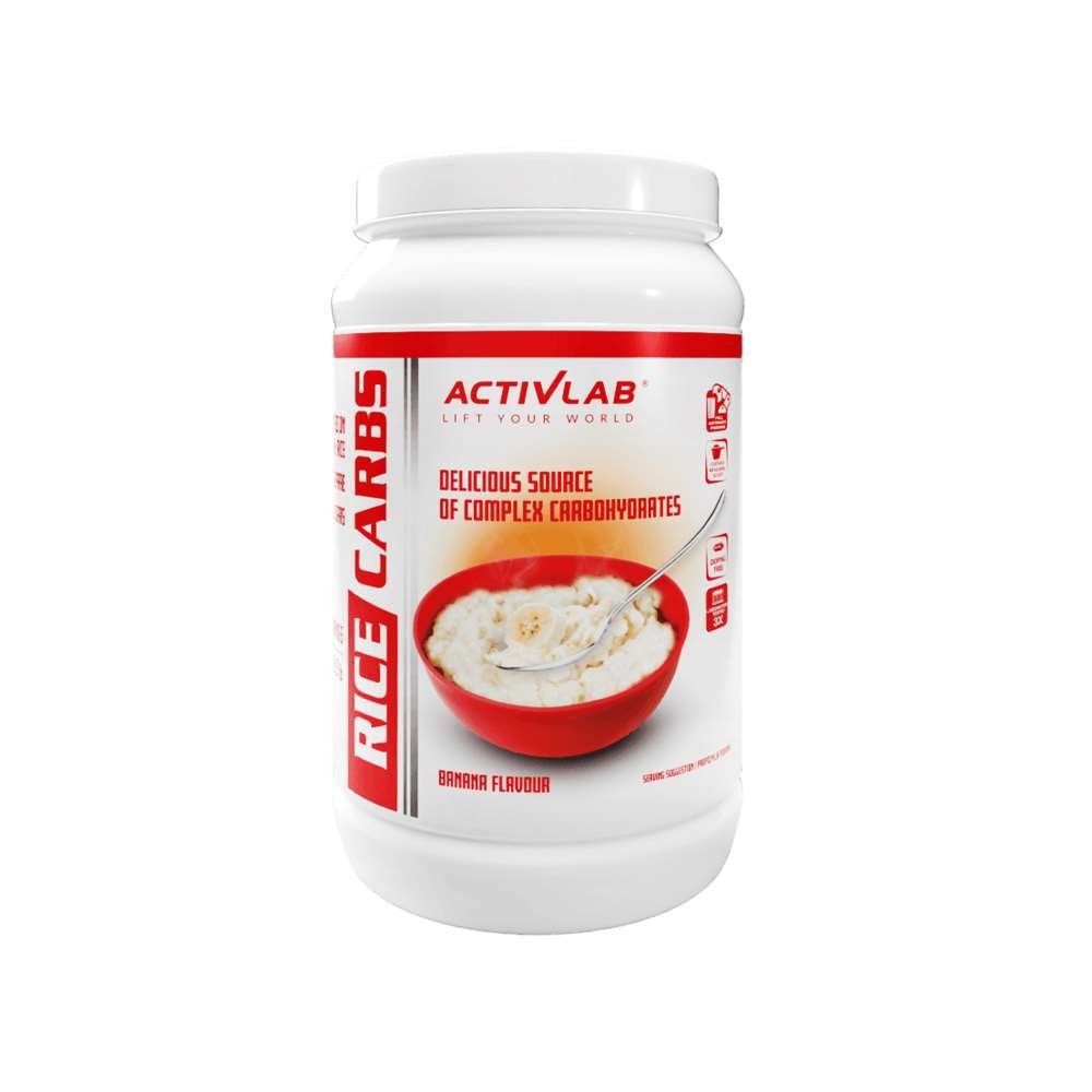 Activlab | Crema de orez Rice Carbs 1kg, pudra, Gust delicios 0