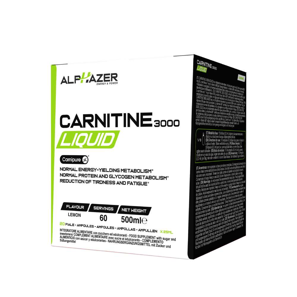 Black Friday - Reduceri Carnitine 3000 Liquid, 25ml, Alphazer, Supliment alimentar Orange Promotie 1