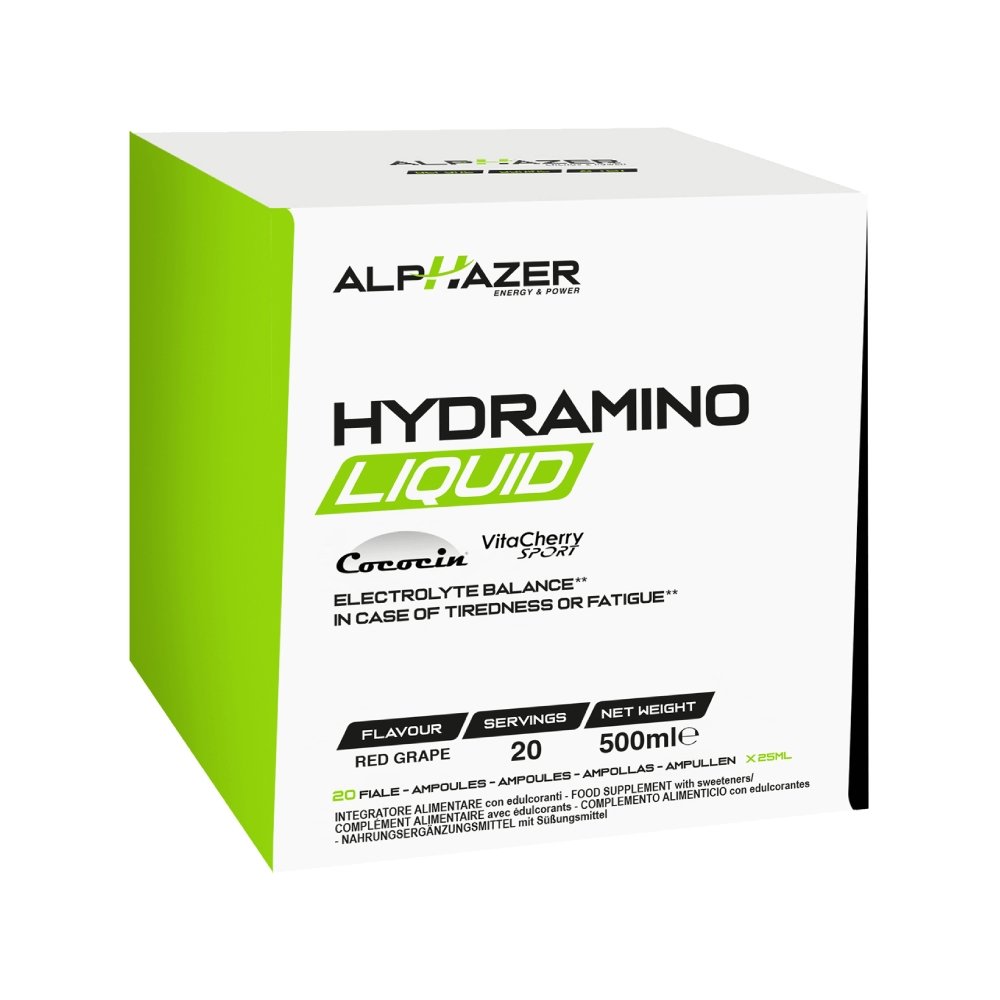 Black Friday - Reduceri Hydramino Lichid, 25ml, Alphazer, Aminoacizi esentiali Red Grape Promotie 1