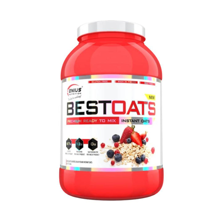 Alimente & Gustari | BESTOATS pudra, 1000g, Genius Nutrition, Ovaz pentru mic dejun 0