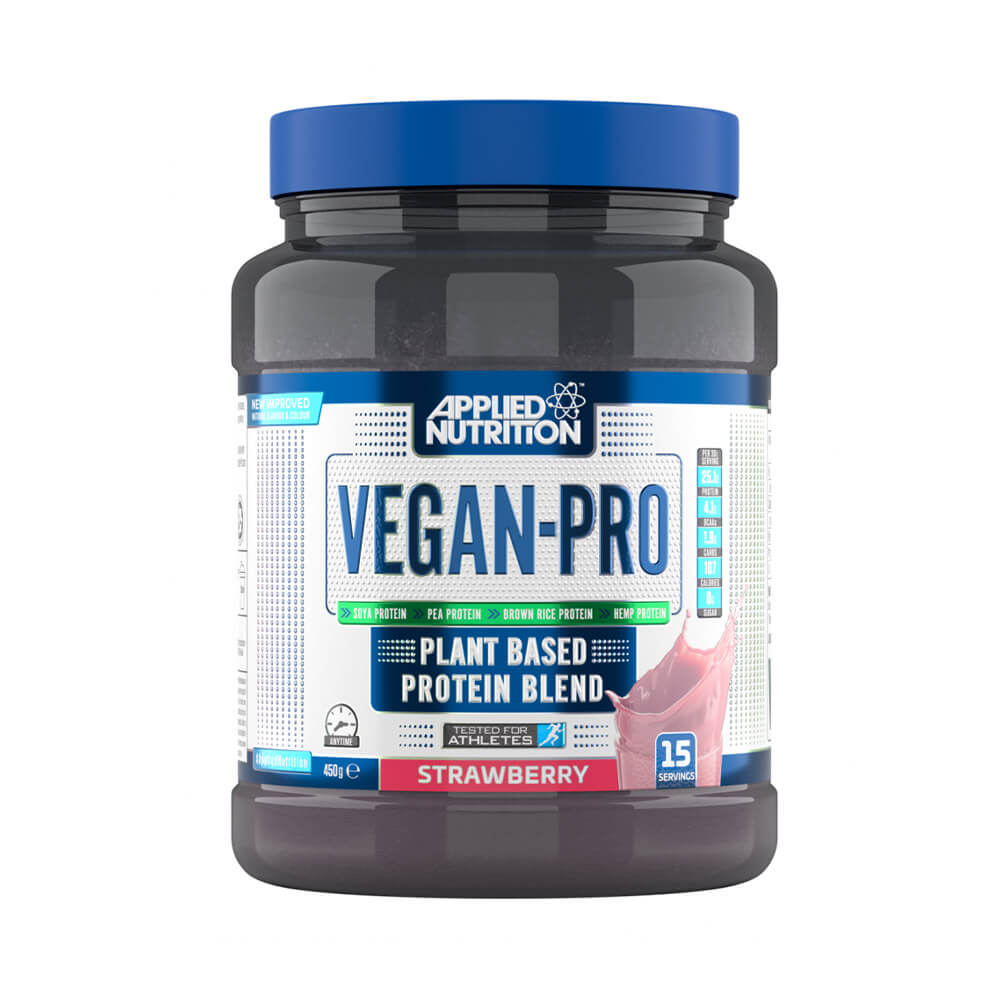 Black Friday - Reduceri Vegan - Pro pudra, 450g, Applied Nutrition, Proteina vegetala cu aminoacizi cu catena ramificata Vanilla Promotie 1