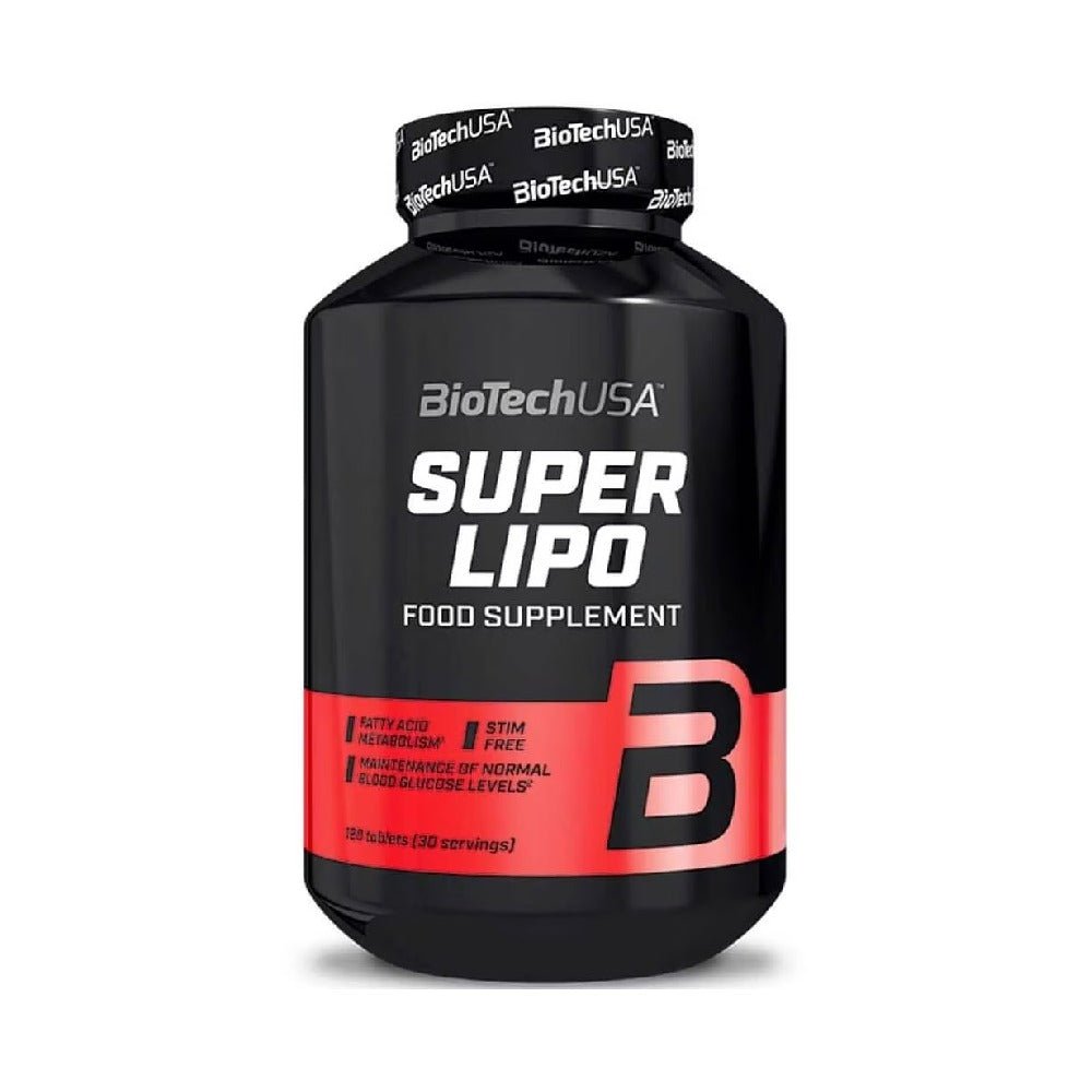 Black Friday - Reduceri Super Lipo, 120 tablete, BiotechUSA, Arzator de grasimi Promotie 1