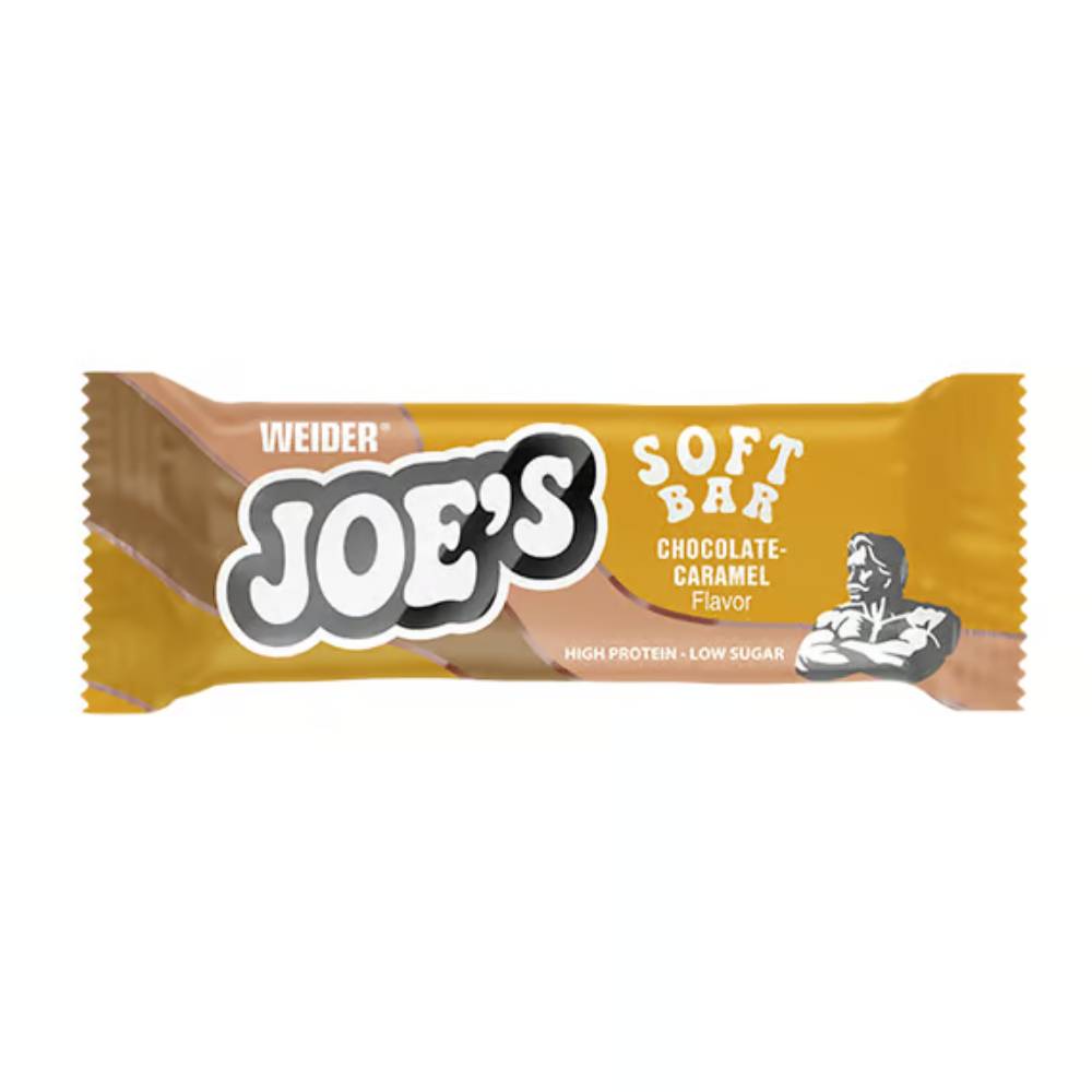 Black Friday - Reduceri Joe's Soft Bar, 50g, Weider, Baton proteic Chocolate Caramel Promotie 1