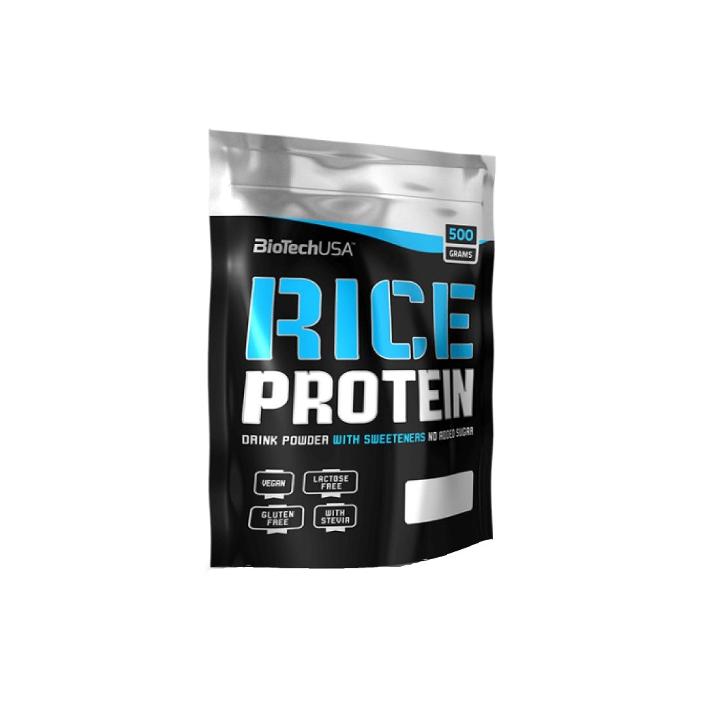 Black Friday - Reduceri Proteina din orez pudra, 500g, Biotech USA Choco Cinnamon Promotie 1