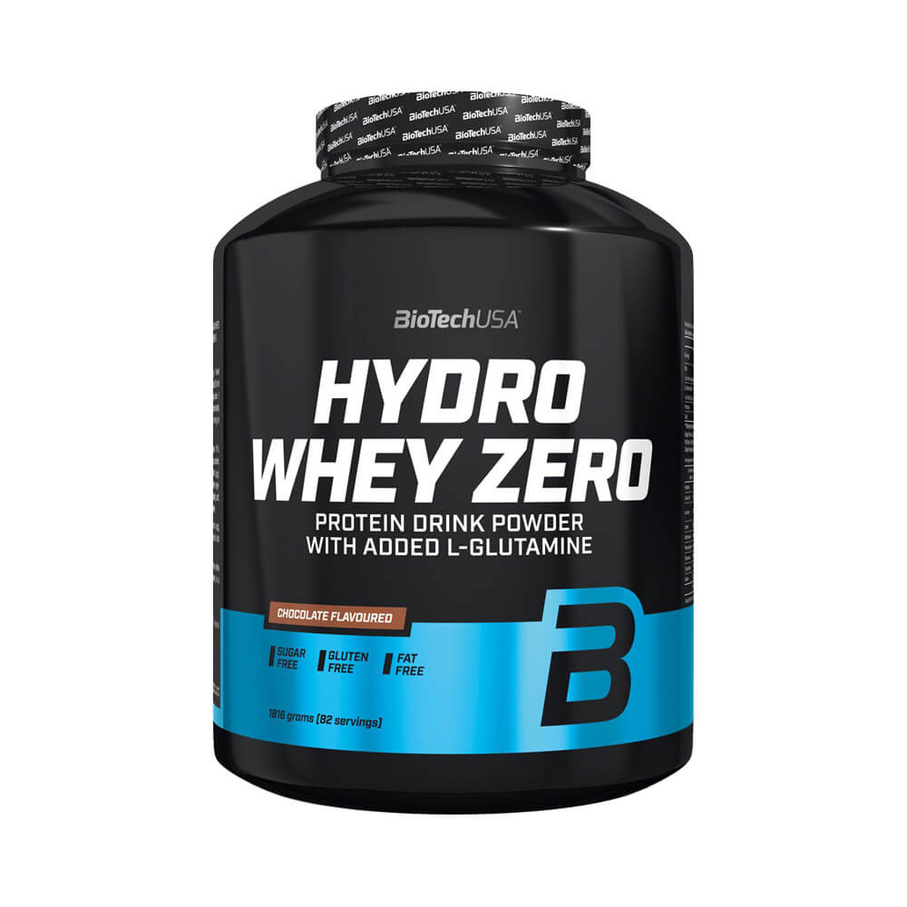 Black Friday - Reduceri Hydro Whey Zero 1,8kg, pudra, Biotech USA, Hidrolizat proteic din zer Cherry Banana Promotie 1