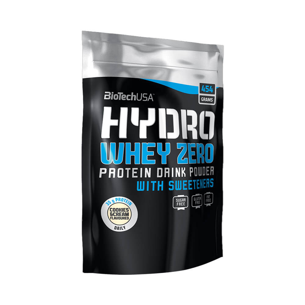 Black Friday - Reduceri Hydro Whey Zero 454g, pudra, Biotech USA, Hidrolizat proteic din zer Vanilla Promotie 1