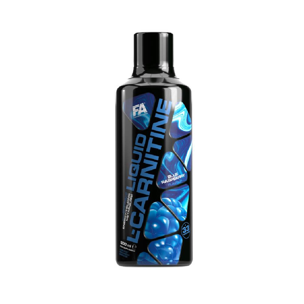 Black Friday - Reduceri L - Carnitina 3000, 500 ml, Fitness Authority, Supliment scadere in greutate Blue Raspberry Promotie 1