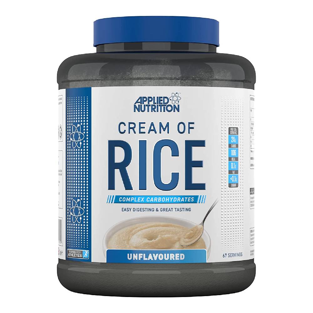 Black Friday - Reduceri Cream of Rice 2kg, pudra, Applied Nutrition, Crema de orez fara zahar Unflavoured Promotie 1