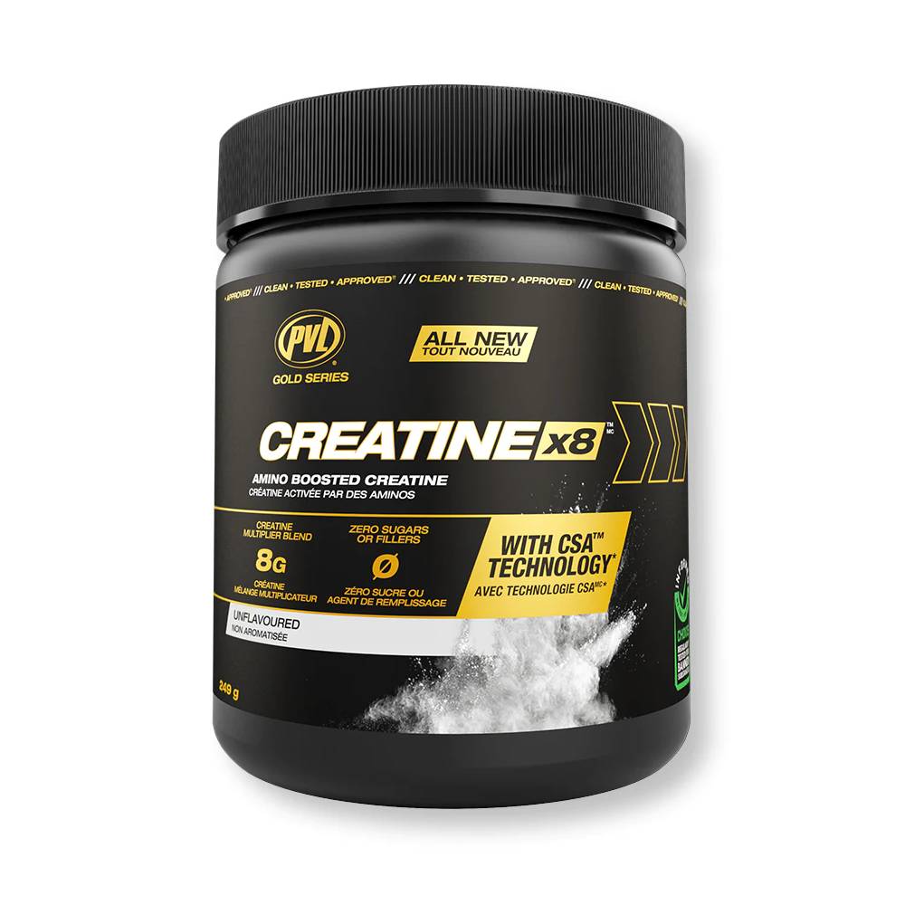 Creatina | Creatina X8 pudra, 254g, PVL, Supliment alimentar aminoacizi 0