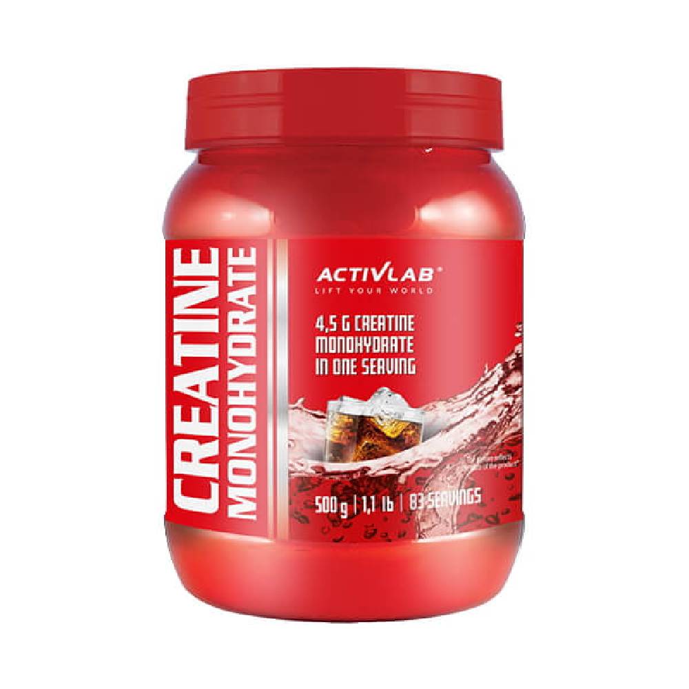 Creatina | Creatina Monohidrata, pudra, 500g, Activlab, Cresterea masei musculare 0