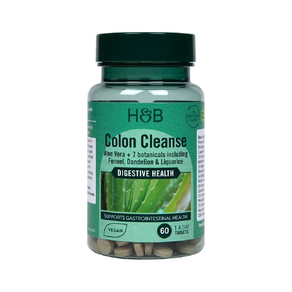 Black Friday - Reduceri Colon Cleanse, 60 tablete, Holland & Barrett, Supliment alimentar pentru digestie Promotie 1