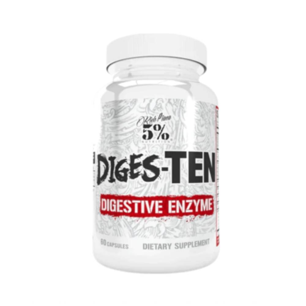 Black Friday - Reduceri Diges - ten, 60 capsule, 5% Nutrition, Enzime digestive Promotie 1