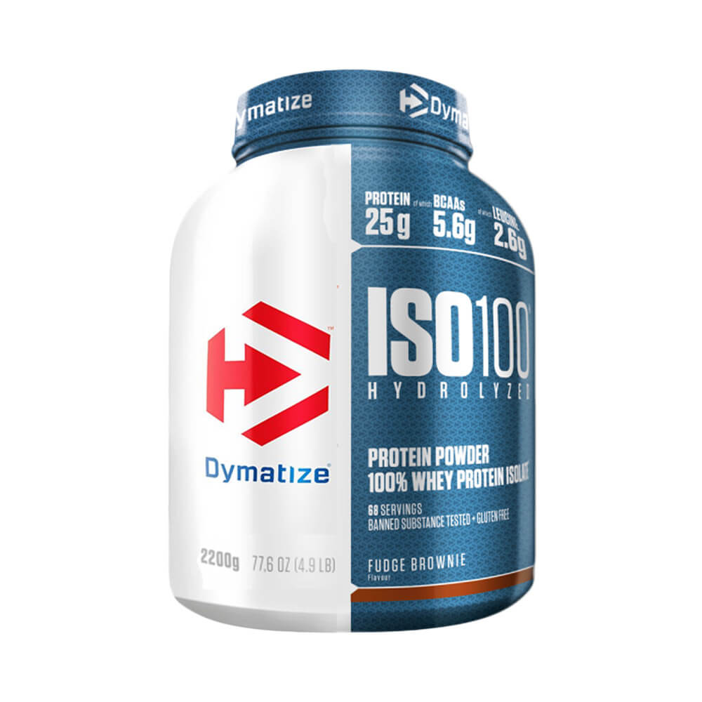 Suplimente antrenament | Iso 100 Hydrolized 2,2kg, pudra, Dymatize, Proteina din zer 0