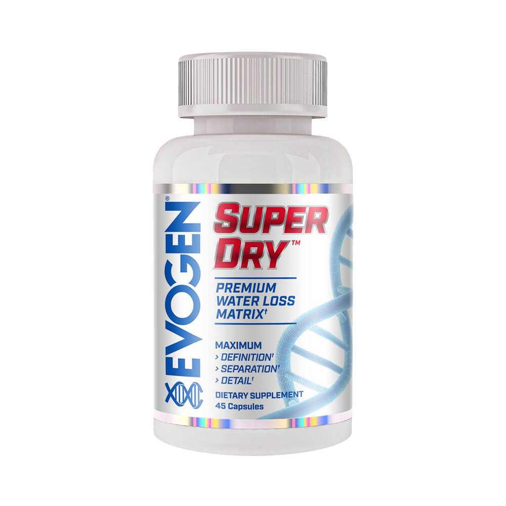 Black Friday - Reduceri Super Dry 45 capsule, Evogen, Supliment diuretic slabire Promotie 1