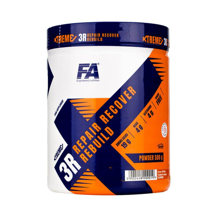 Aminoacizi | Xtreme 3R  500g, pudra, Fitness Authority, Aminoacizi pentru refacere 0