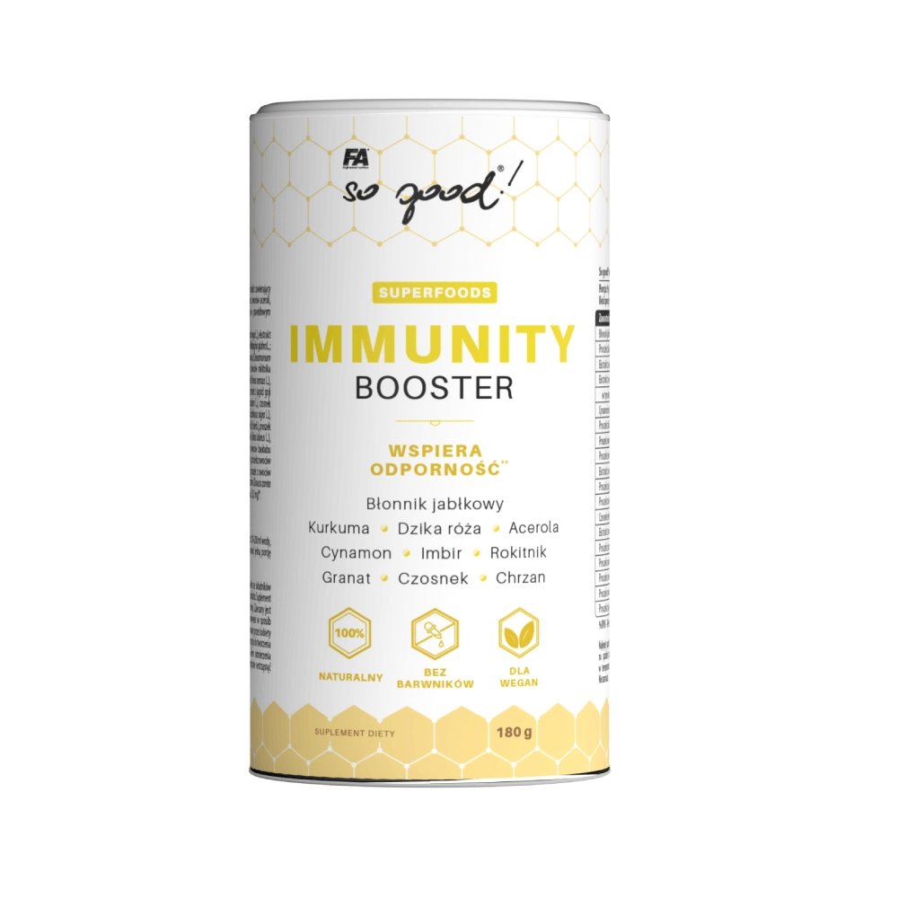 Black Friday - Reduceri Immunity Booster, pudra, 180g, Fitness Authority, Supliment pentru imunitate Promotie 1