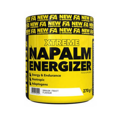 Pre-workout | Napalm Energizer, pudra, 270g, Fitness Authority, Supliment alimentar pre-workout cu cofeina 0