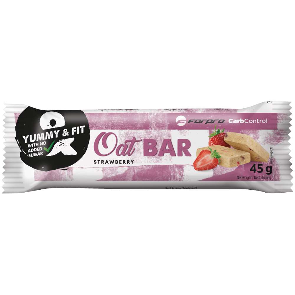 Alimente & Gustari | Baton din Ovaz, 45g, ForPro, Bogat in fibre 0