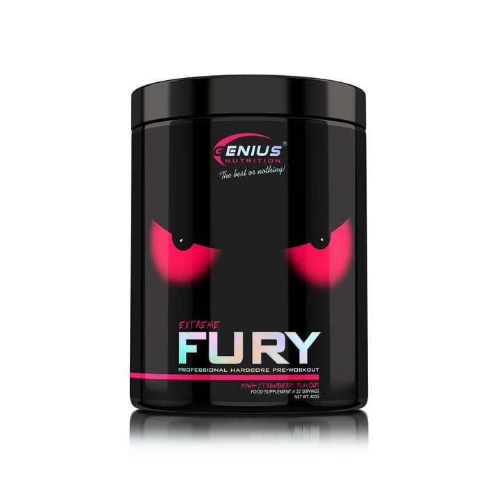 Pre-workout | FURY EXTREME, pudra, 400g, Genius Nutrition, Pre-workout cu cofeina 2