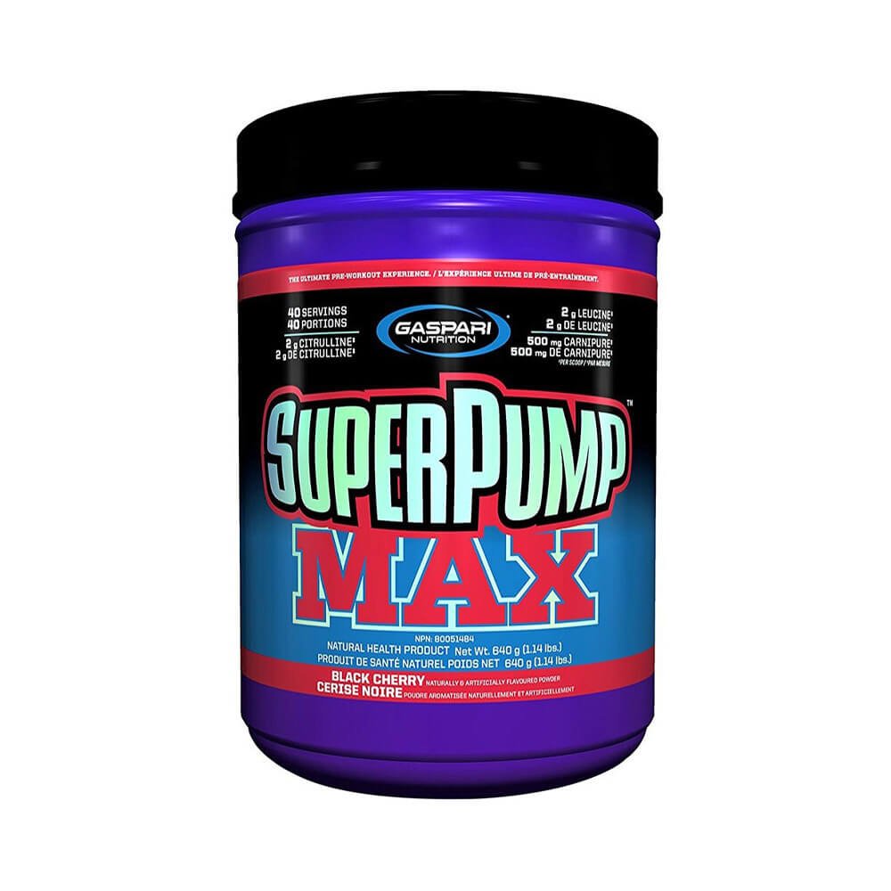 Black Friday - Reduceri Super Pump Max, pudra, 640g, Gaspari Nutrition, Supliment alimentar pre - workout cu cofeina Watermelon Promotie 1