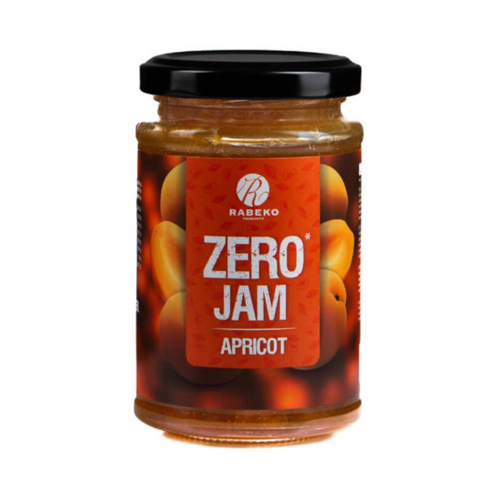 Black Friday - Reduceri Zero Jam 225ml, Rabeko, Gem de fructe fara zahar si cu putine calorii Apricots Promotie 1