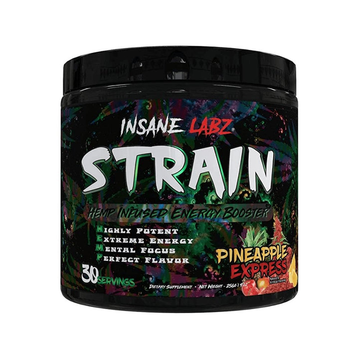 Pre-workout | Strain, pudra, 256g, Insane Labz, Supliment alimentar pre-workout cu cofeina 0