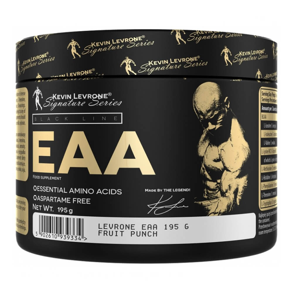 Black Friday - Reduceri EAA Aminoacizi esentiali, 195g, pudra, Kevin Levrone Mango Maracuja Promotie 1