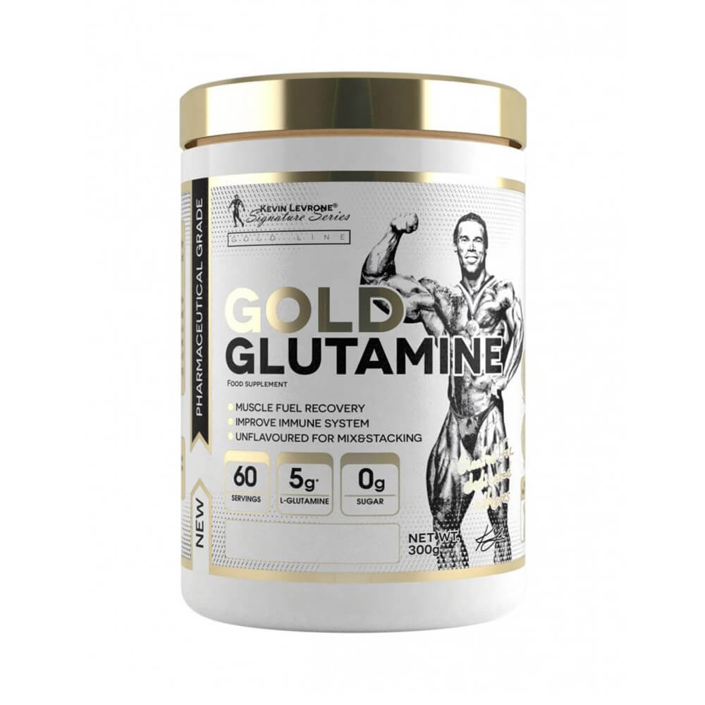 Black Friday - Reduceri Gold Glutamina, 300g, pudra, Kevin Levrone, Supliment pentru refacere Promotie 1