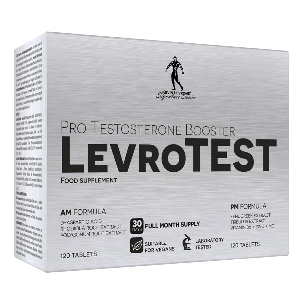 Black Friday - Reduceri Levro Test 120 capsule, Kevin Levrone, Supliment stimulator hormonal Promotie 1