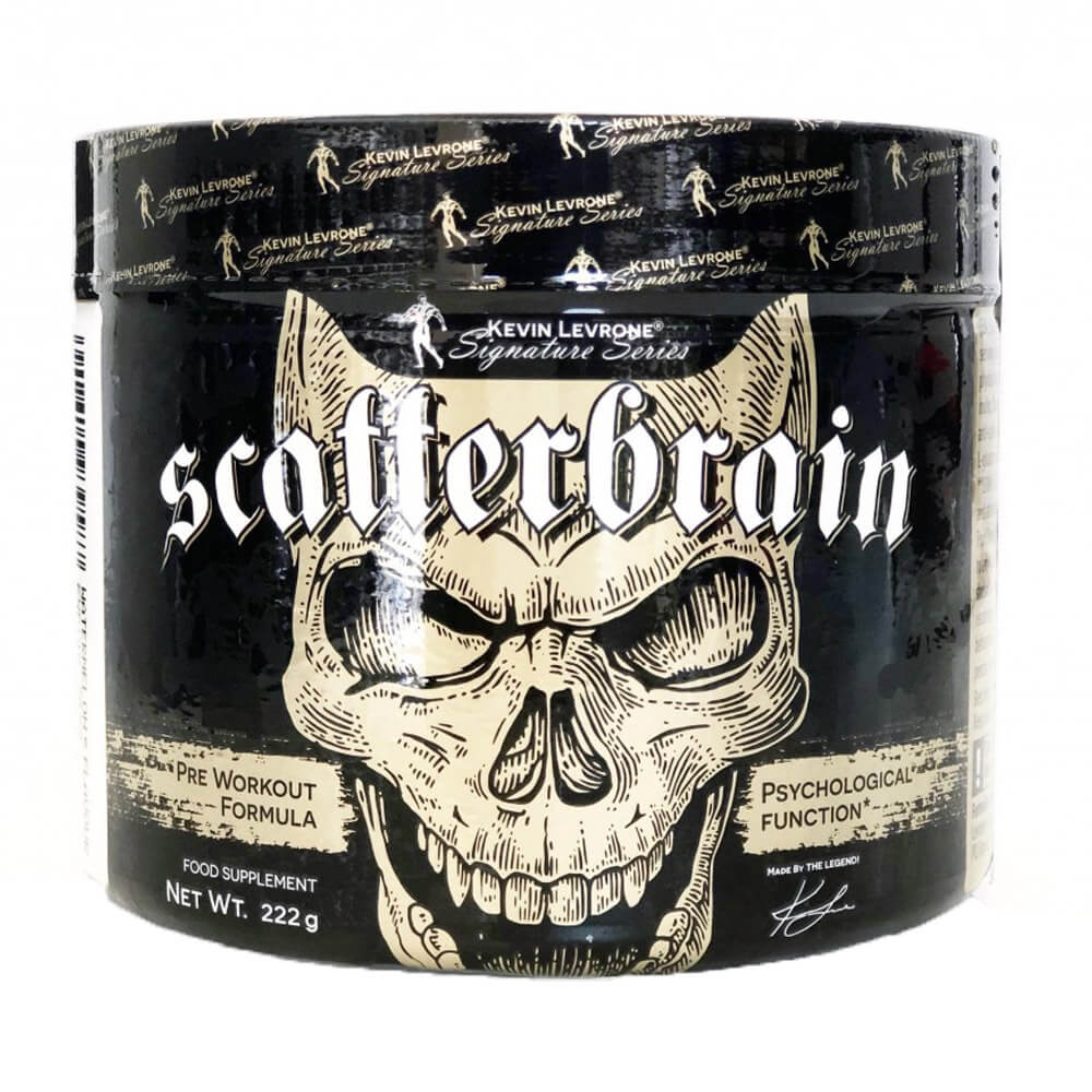 Black Friday - Reduceri Scatterbrain, pudra, 222g, Kevin Levrone, Supliment alimentar pre - workout cu cofeina Lemon Lime Promotie 1