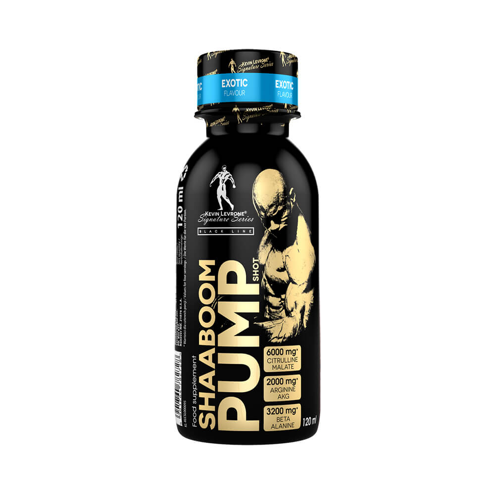 Pre-workout | Shaboom Pump 120ml, Kevin Levrone, Supliment alimentar pre-workout cu cofeina 0