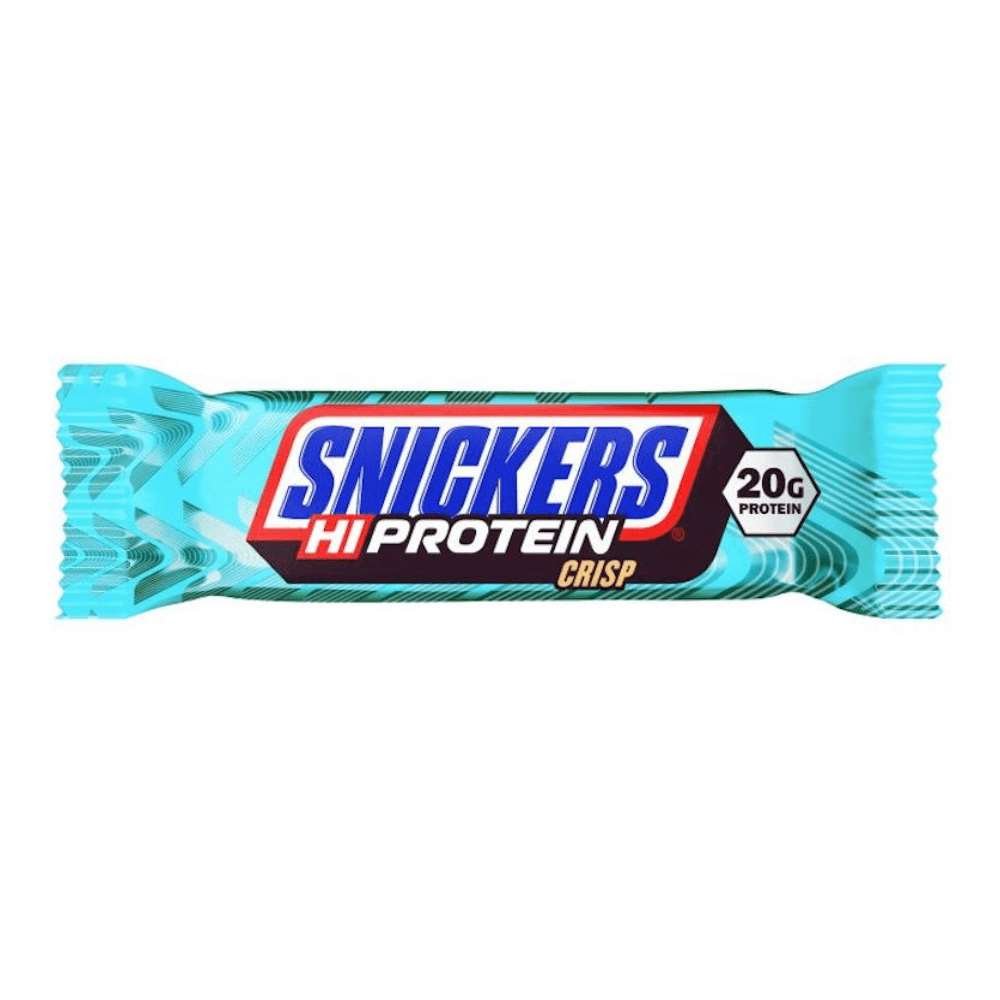 Black Friday - Reduceri Baton proteic Snickers Hi Protein Bar Crisp, 55g, Mars Protein, Sarac in grasimi Promotie 1