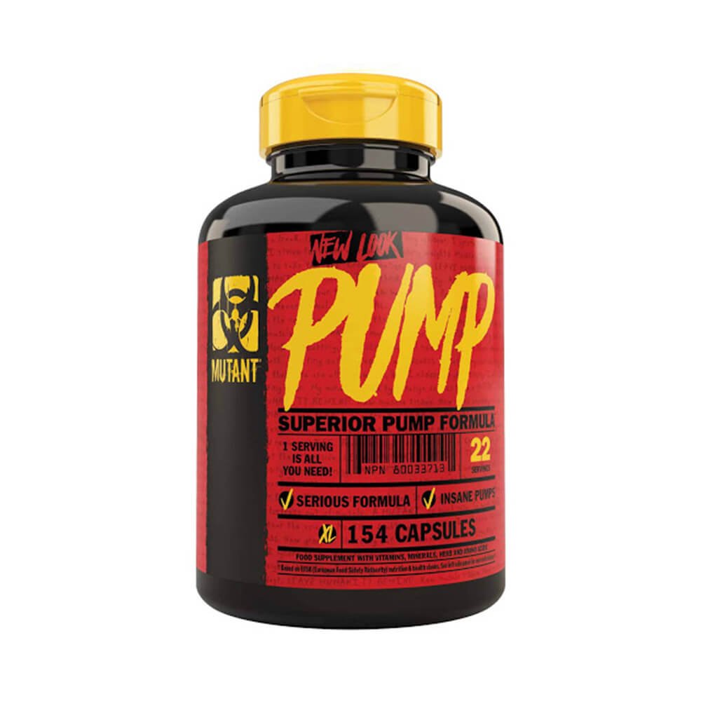 Black Friday - Reduceri Pump, 154 capsule, Mutant, Supliment alimentar pre - workout Promotie 1