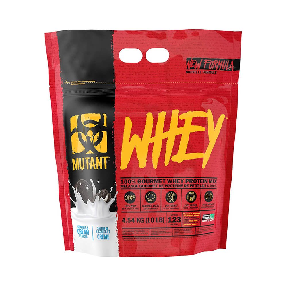 Black Friday - Reduceri Whey 4,54kg, pudra, Mutant, Amestec proteic din zer Vanilla Promotie 1