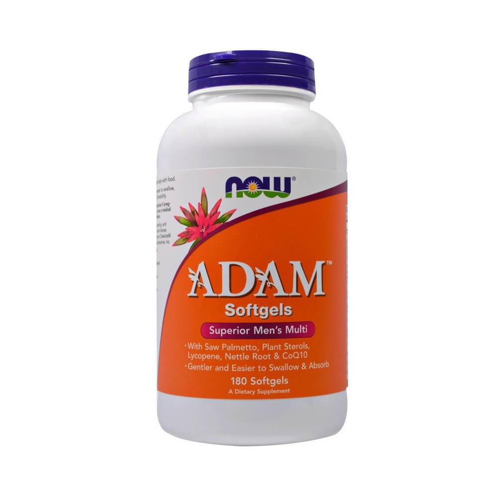 Black Friday - Reduceri Adam 180 capsule moi, Now Foods, Supliment alimentar pentru barbati Promotie 1