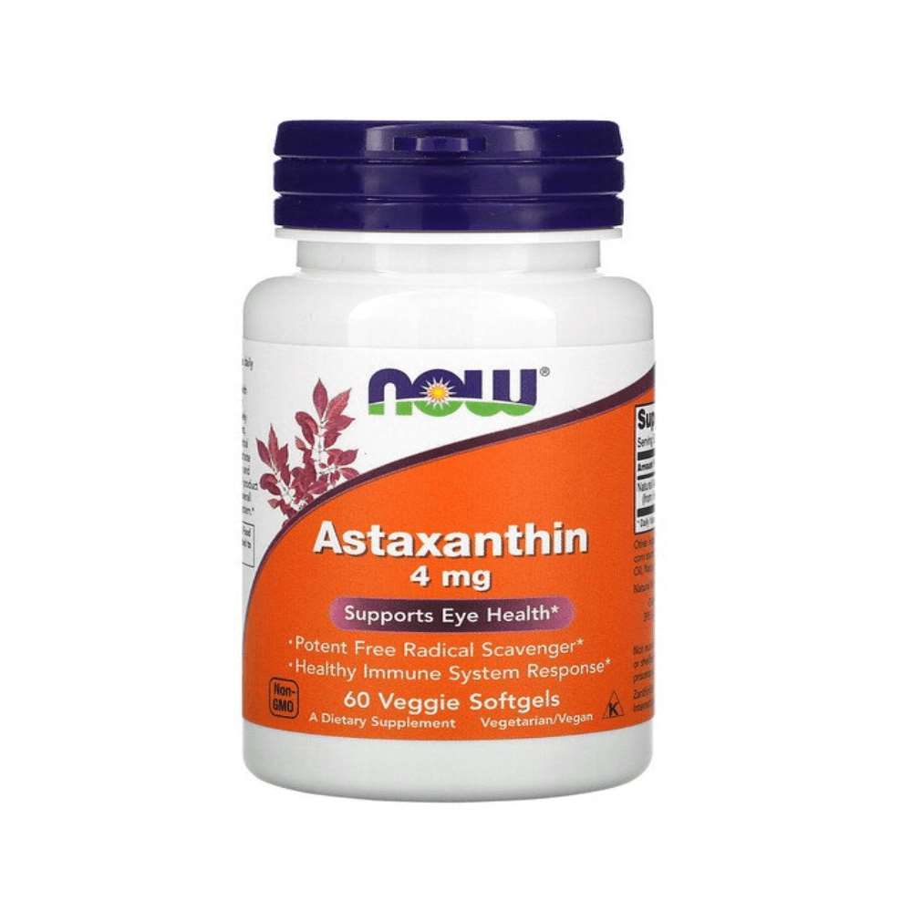 Black Friday - Reduceri Astaxantina 60 capsule moi, Now Foods, Supliment antioxidanti sportivi Promotie 1