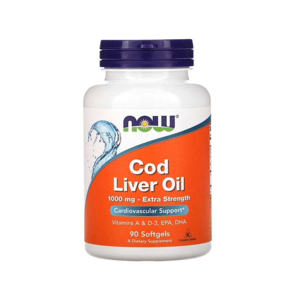 Black Friday - Reduceri Ulei din ficat de cod 1000mg, 90 capsule moi, Now Foods, Acizi grasi Omega 3 Promotie 1