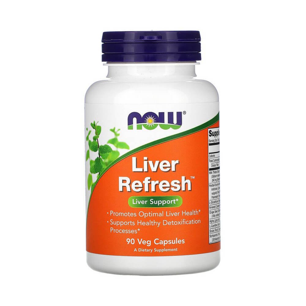 Black Friday - Reduceri Liver Refresh 90 capsule, Now Foods, Protector hepatic sportivi Promotie 1