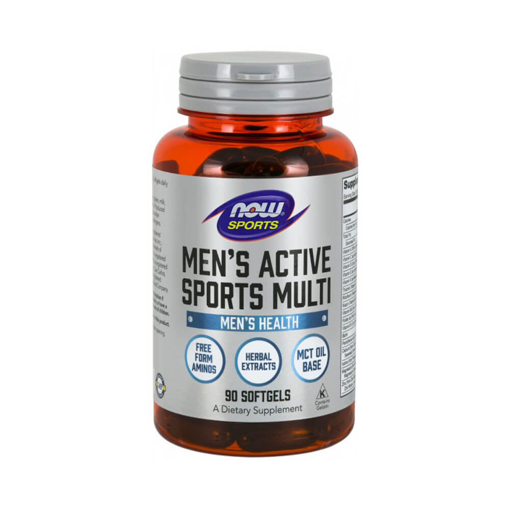 Black Friday - Reduceri Men's Active Sports Multi 90 capsule, Now Foods, Complex de vitamine si minerale pentru barbati Promotie 1