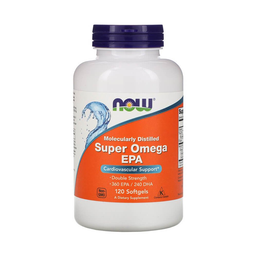 Acizi grasi Omega | Super Omega EPA 1000mg, 120 capsule moi, Now Foods 0