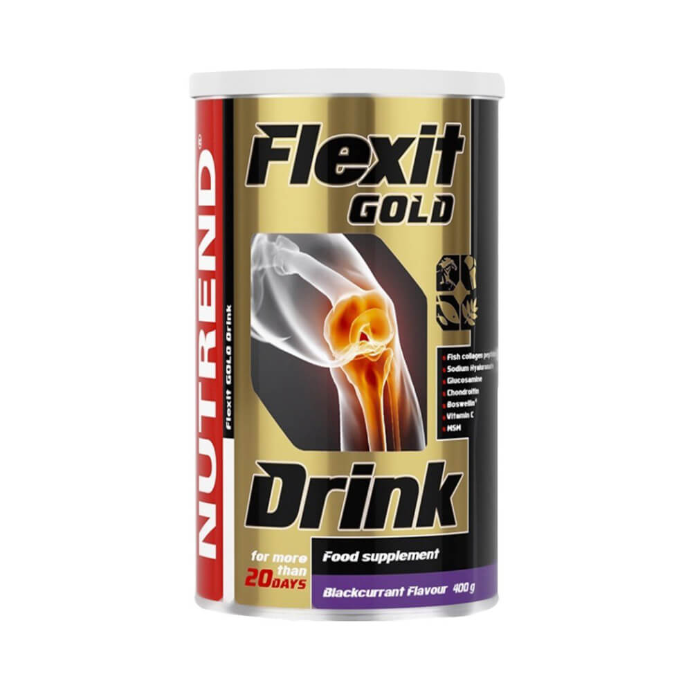 Black Friday - Reduceri Flexit Gold 400g, pudra, Nutrend, Supliment alimentar pentru oase si articulatii Apple Promotie 1