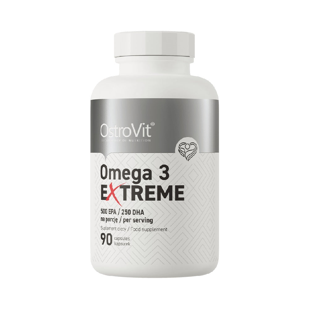 Black Friday - Reduceri Omega 3 Extreme 1000mg, 90 capsule moi, Ostrovit, Supliment alimentar pentru sanatate Promotie 1