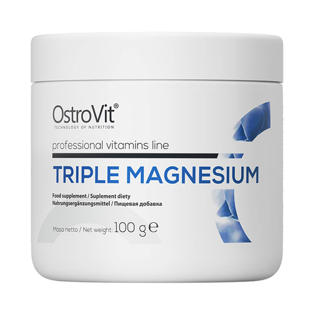 Black Friday - Reduceri Triple Magnesium 100g, Ostrovit, Supliment alimentar pentru sanatate Promotie 1