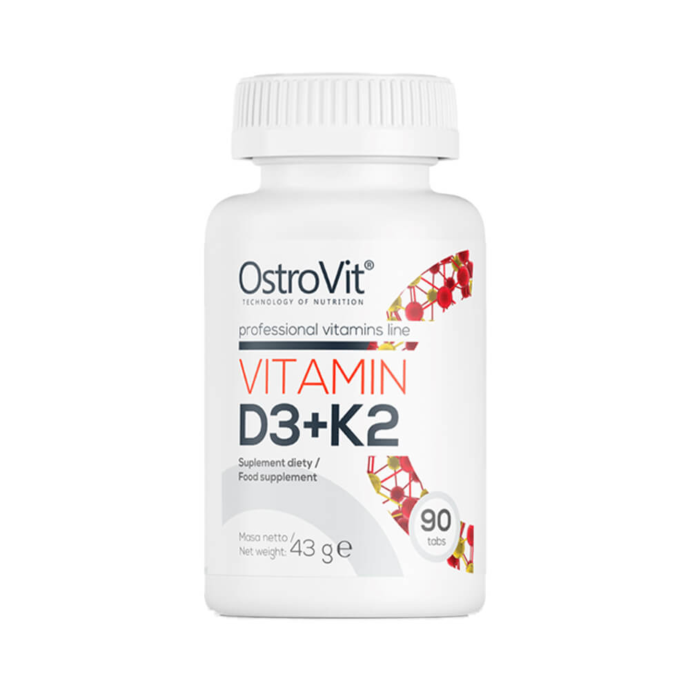 Black Friday - Reduceri Vitamina D3 + K2 90 tablete, Ostrovit, Supliment alimentar pentru imunitate si sanatate Promotie 1