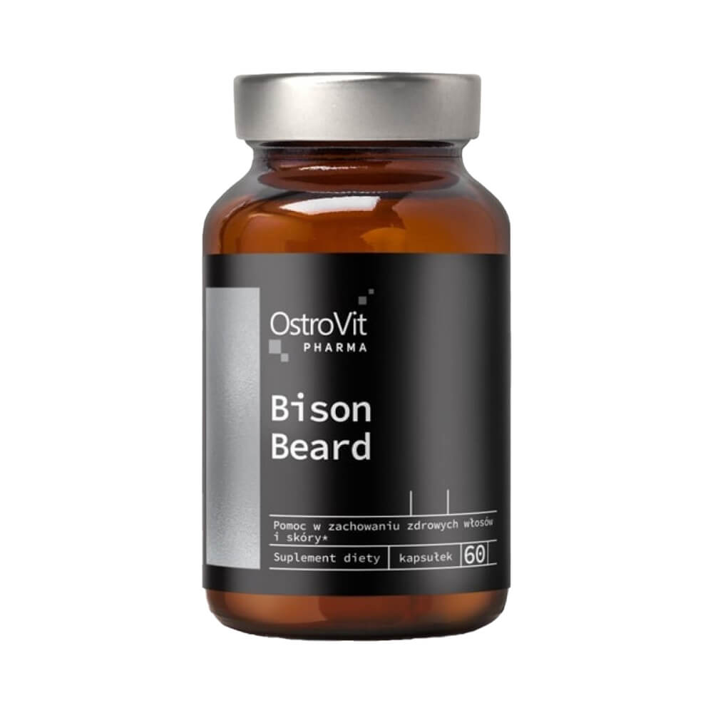 Black Friday - Reduceri Bison Beard 60 capsule, Ostrovit, Supliment pentru sanatate si frumusete masculina Promotie 1